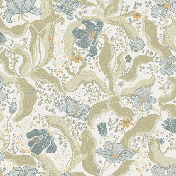 Galerie Wallpaper Product code: S65115 - Sommarang 2 Wallpaper Collection - Blue Green Colours -  