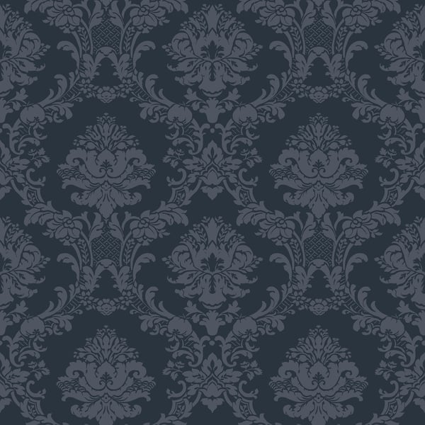 Galerie Wallpaper Product code: SB37912 - Simply Silks 4 Wallpaper Collection - Navy Colours -  