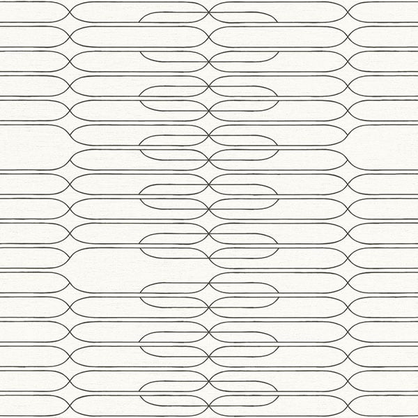 Galerie Wallpaper Product code: SK21118 - Skandinavia 2 Wallpaper Collection - Monochrome Black White Colours -  
