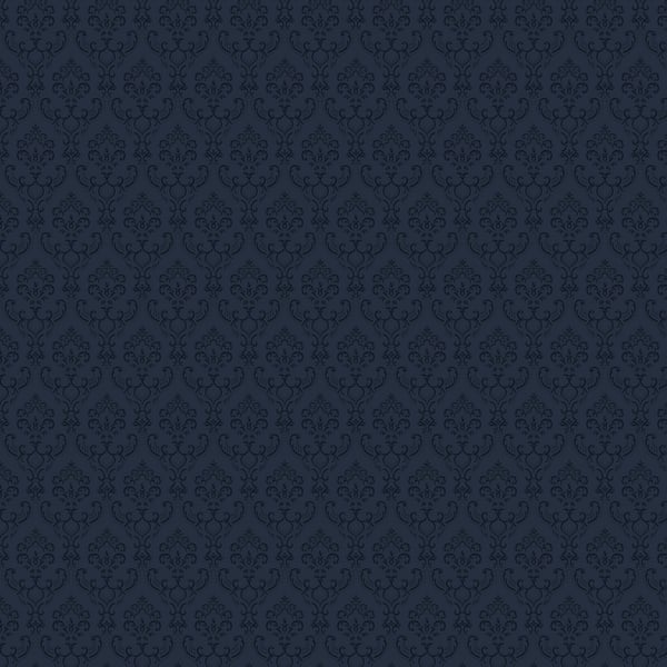 Galerie Wallpaper Product code: SK34736 - Simply Silks 3 Wallpaper Collection - Navy Colours -  
