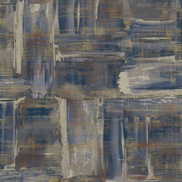 Galerie Wallpaper Product code: SM0602 - Lustre Wallpaper Collection - Blue Colours -  