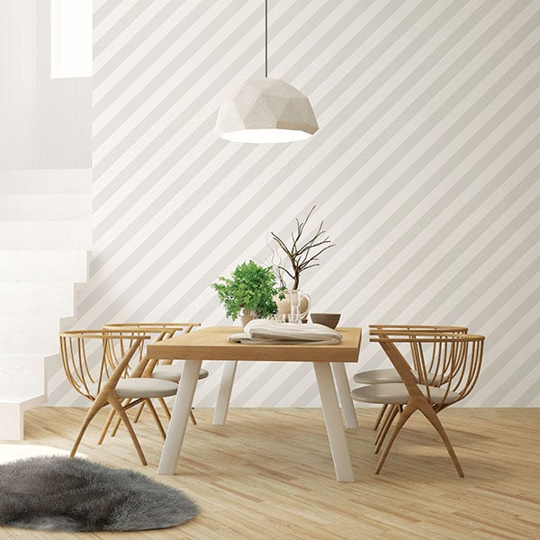 Galerie Wallpaper Product code: ST36914R - Simply Stripes 3 Wallpaper Collection - Grey Colours -  
