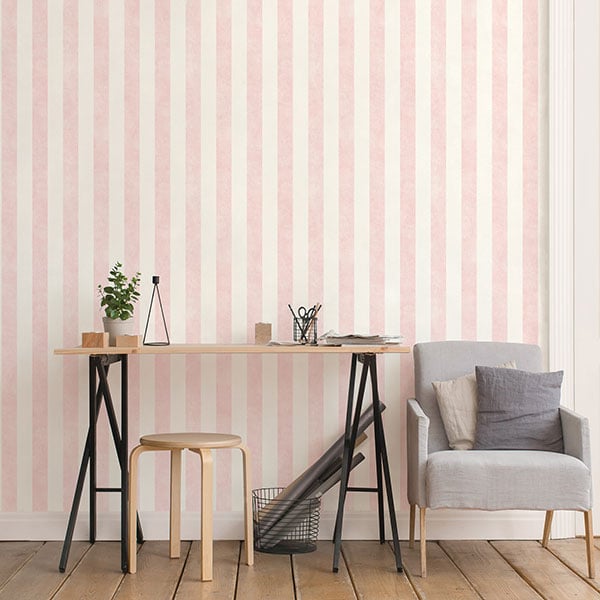 Galerie Wallpaper Product code: ST36935R - Simply Stripes 3 Wallpaper Collection - Pink Colours -  