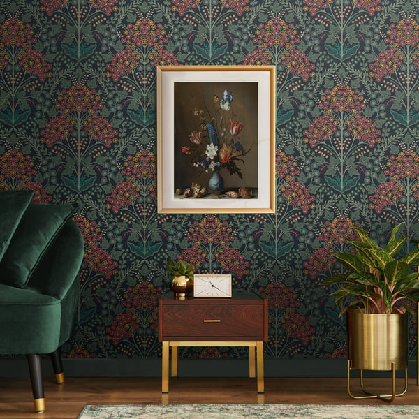 Galerie Wallpaper Product code: TJ40001_2 - Mulberry Tree Wallpaper Collection - Multi-coloured Colours -  
