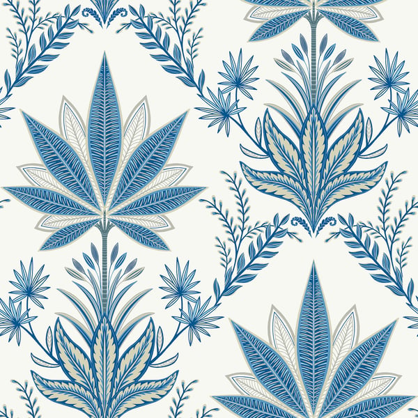 Galerie Wallpaper Product code: TJ40102 - Mulberry Tree Wallpaper Collection - Blue Colours -  