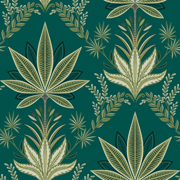 Galerie Wallpaper Product code: TJ40114 - Mulberry Tree Wallpaper Collection - Green Colours -  