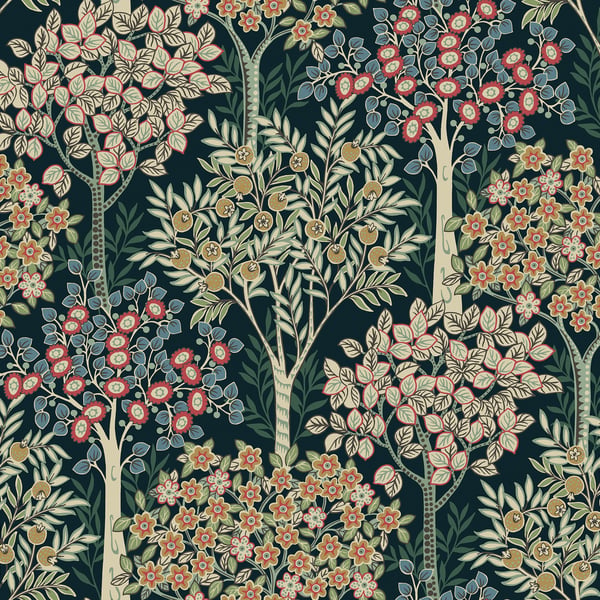 Galerie Wallpaper Product code: TJ40304 - Mulberry Tree Wallpaper Collection - Multi-coloured Colours -  