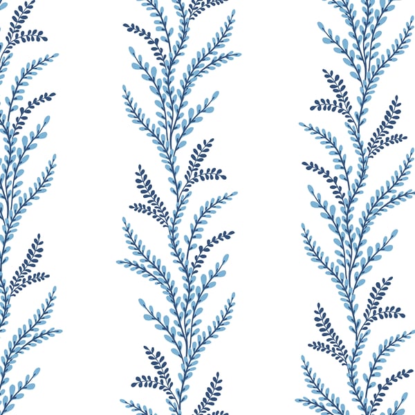 Galerie Wallpaper Product code: TJ40502 - Mulberry Tree Wallpaper Collection - Blue Colours -  
