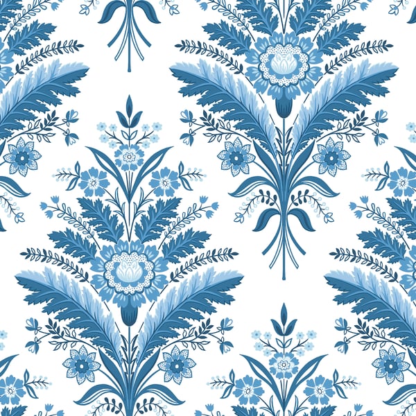 Galerie Wallpaper Product code: TJ40602 - Mulberry Tree Wallpaper Collection - Blue Colours -  