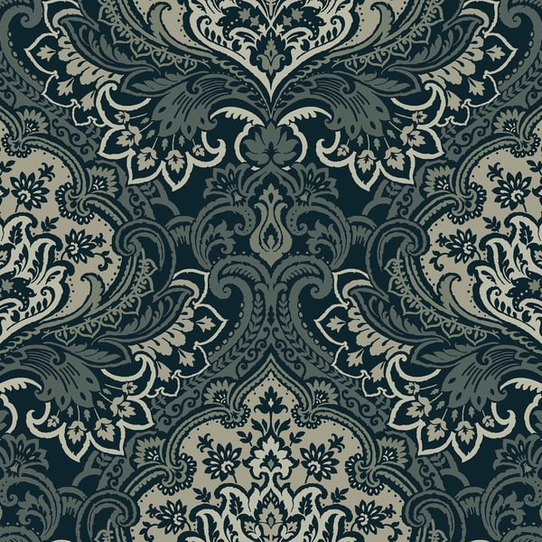 Galerie Wallpaper Product code: TJ40700 - Mulberry Tree Wallpaper Collection - Black Colours -  