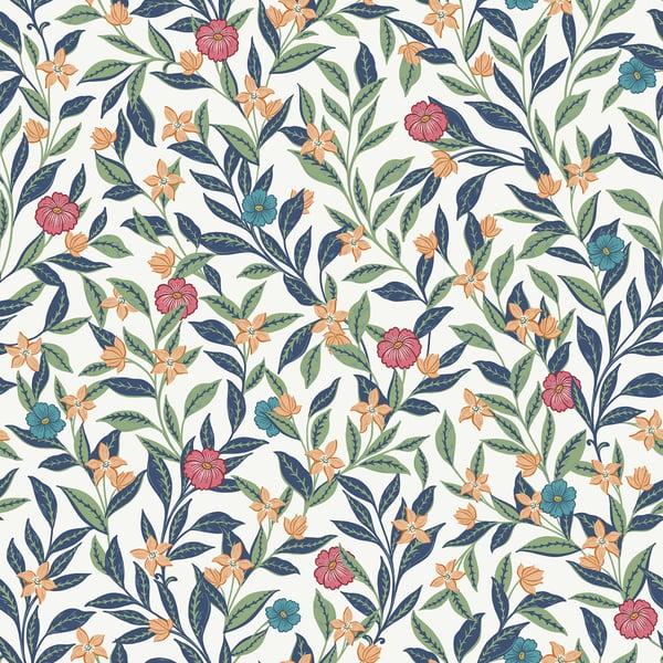 Galerie Wallpaper Product code: TJ40801 - Mulberry Tree Wallpaper Collection - Multi-coloured Colours -  