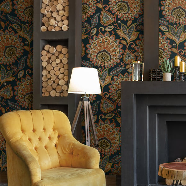 Galerie Wallpaper Product code: TJ41006_2 - Mulberry Tree Wallpaper Collection - Multi-coloured Colours -  