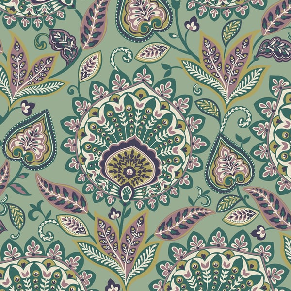 Galerie Wallpaper Product code: TJ41009 - Mulberry Tree Wallpaper Collection - Multi-coloured Colours -  