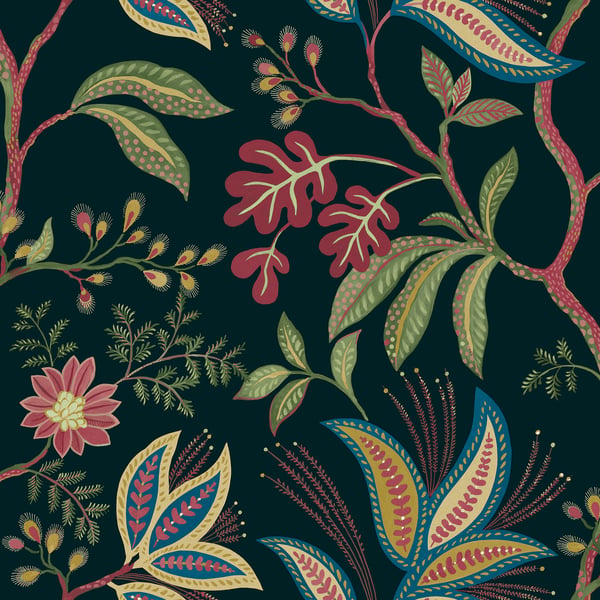 Galerie Wallpaper Product code: TJ41100 - Mulberry Tree Wallpaper Collection - Multi-coloured Colours -  