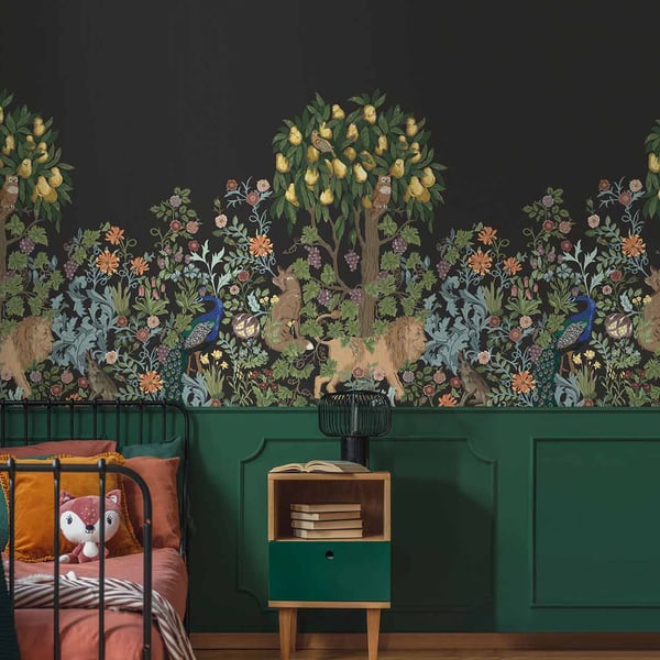 Galerie Wallpaper Product code: TJ41700M_2 - Mulberry Tree Wallpaper Collection - Black Colours -  