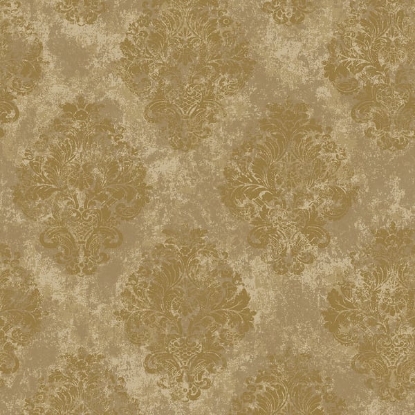 Galerie Wallpaper Product code: W78225 - Metallic Fx Wallpaper Collection - Gold Dark Gold Colours -  