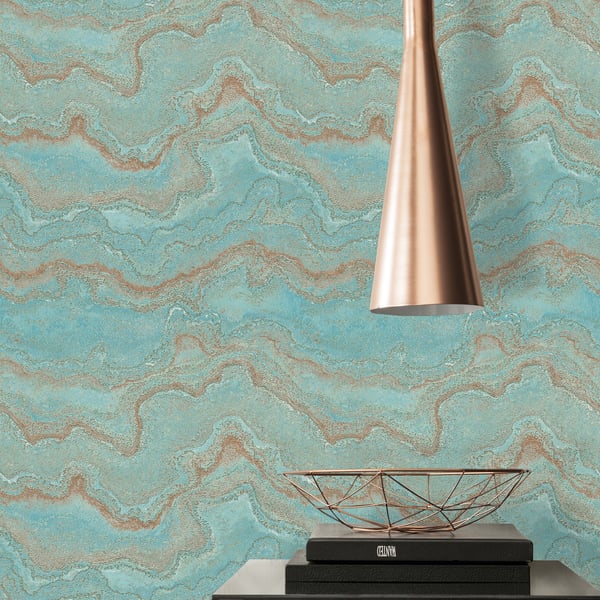 Galerie Wallpaper Product code: WH30173_2 - Welcome Home Wallpaper Collection - Blue Colours -  
