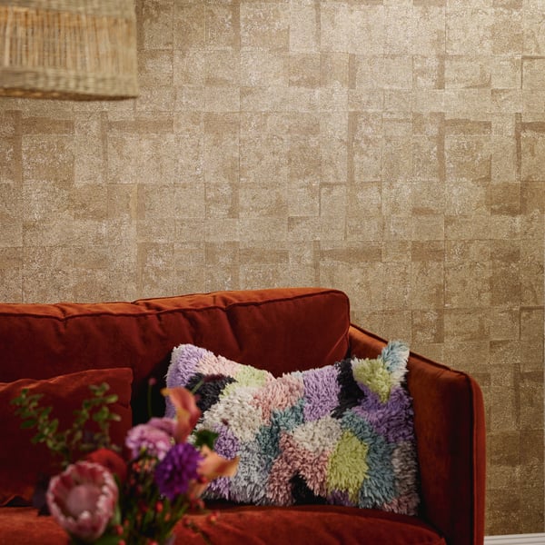 Galerie Wallpaper Product code: WH30185_2 - Welcome Home Wallpaper Collection - Gold Colours -  