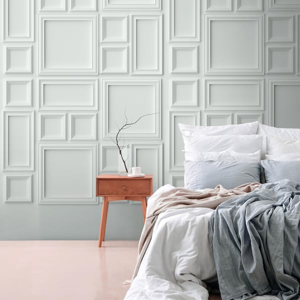 Galerie Wallpaper Product code: WH45191M_2 - Welcome Home Murals Wallpaper Collection - White Colours -  