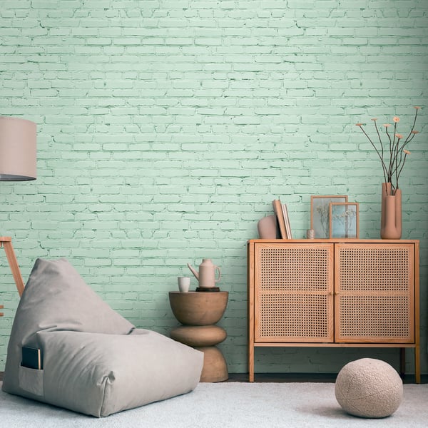 Galerie Wallpaper Product code: WH45197M_2 - Welcome Home Murals Wallpaper Collection - Green Colours -  