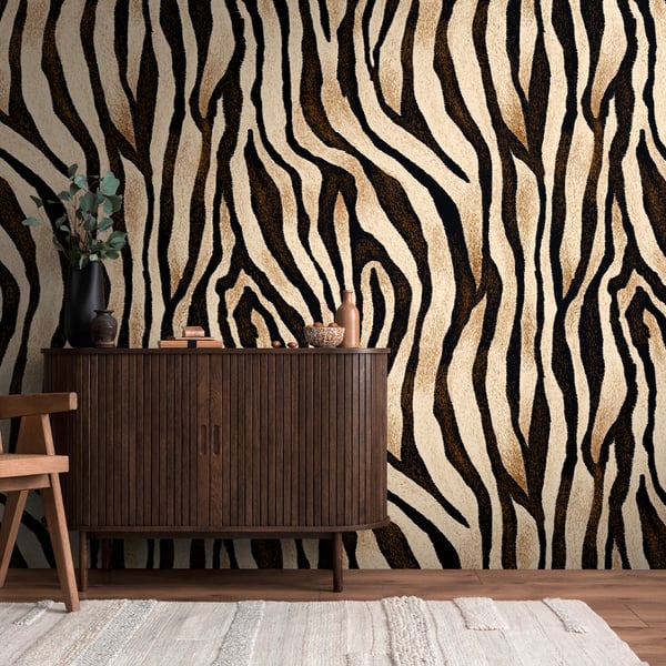 Galerie Wallpaper Product code: WH45200M_2 - Welcome Home Murals Wallpaper Collection - Beige, Brown, Black Colours -  