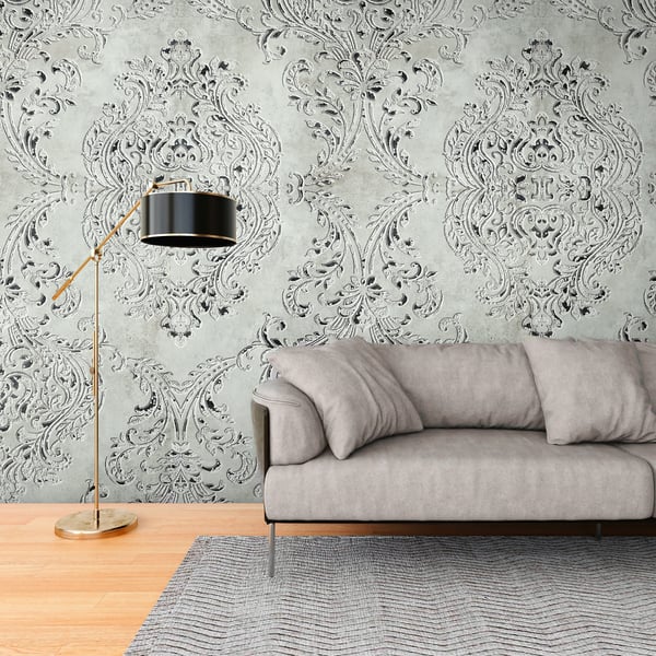 Galerie Wallpaper Product code: WH45204M_2 - Welcome Home Murals Wallpaper Collection - Grey, Black, White Colours -  