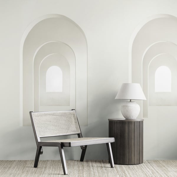Galerie Wallpaper Product code: WH45210M_2 - Welcome Home Murals Wallpaper Collection - Cream, White Colours -  