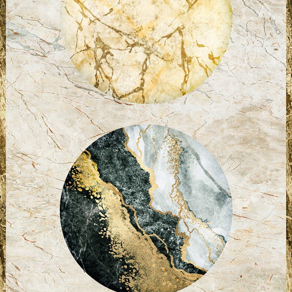 Galerie Wallpaper Product code: WH45218M_3 - Welcome Home Murals Wallpaper Collection - Beige, Yellow, Black Colours -  