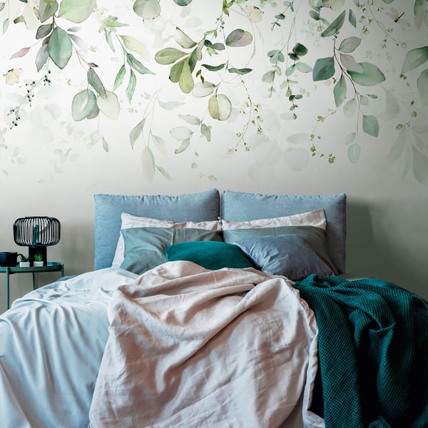 Galerie Wallpaper Product code: WH45265M_2 - Welcome Home Murals Wallpaper Collection - Blue, Green, White Colours -  