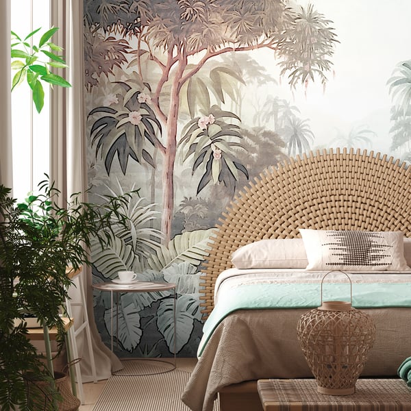Galerie Wallpaper Product code: WH45266M_2 - Welcome Home Murals Wallpaper Collection - Blue, Green, White Colours -  