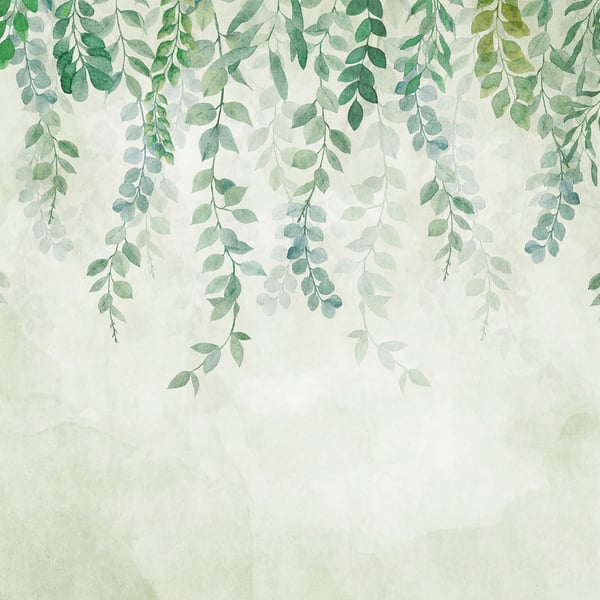 Galerie Wallpaper Product code: WH45272M_3 - Welcome Home Murals Wallpaper Collection - Cream, Grey, Green Colours -  