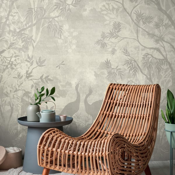 Galerie Wallpaper Product code: WH45281M_2 - Welcome Home Murals Wallpaper Collection - Beige, Cream, Grey Colours -  