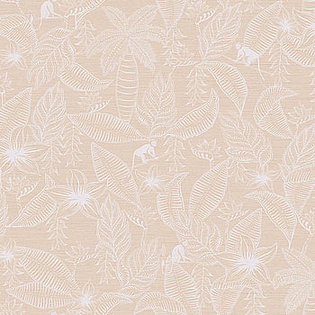 Galerie Wallcoverings Product Code 12703 - Ted Baker Fantasia Wallpaper Collection - Pink White Colours -  