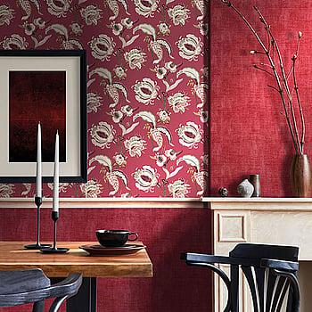 Galerie Wallcoverings Product Code 18554 - Into The Wild Wallpaper Collection - Red Colours -  