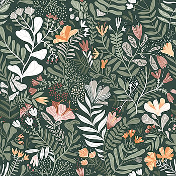 Galerie Wallcoverings Product Code 22009 - Fagring Wallpaper Collection - Pink/green Colours -  