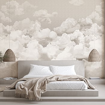 Galerie Wallcoverings Product Code 26783 - Crafted Wallpaper Collection - Beige White Taupe Colours -  
