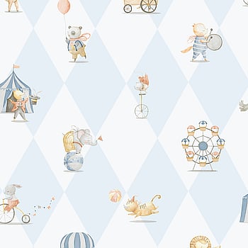 Galerie Wallcoverings Product Code 282-2 - Bambino Wallpaper Collection - Blue Colours -  