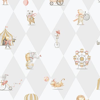 Galerie Wallcoverings Product Code 282-3 - Bambino Wallpaper Collection - Beige/Grey Colours -  