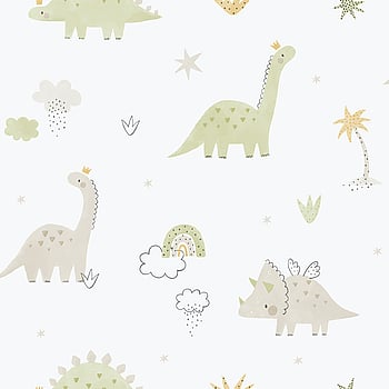 Galerie Wallcoverings Product Code 283-3 - Bambino Wallpaper Collection - Green Colours -  