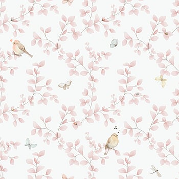 Galerie Wallcoverings Product Code 284-1 - Bambino Wallpaper Collection - Pink Colours -  