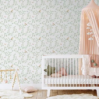 Galerie Wallcoverings Product Code 284-3 - Bambino Wallpaper Collection - Green Colours -  