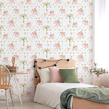 Galerie Wallcoverings Product Code 285-1 - Bambino Wallpaper Collection - Pink Colours -  
