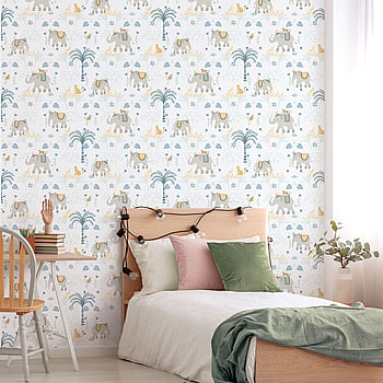 Galerie Wallcoverings Product Code 285-2 - Bambino Wallpaper Collection - Blue Colours -  