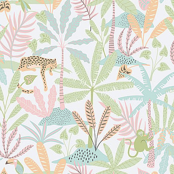 Galerie Wallcoverings Product Code 286-1 - Bambino Wallpaper Collection - Pink Colours -  