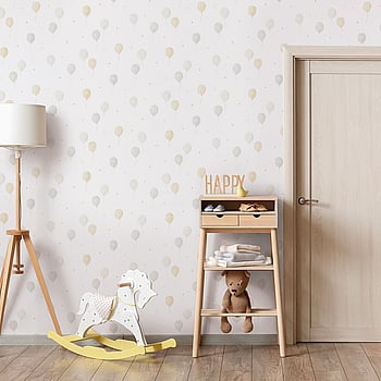 Galerie Wallcoverings Product Code 287-3 - Bambino Wallpaper Collection - Beige/Grey Colours -  
