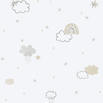 Galerie Wallcoverings Product Code 288-3 - Bambino Wallpaper Collection - Beige/Grey Colours -  