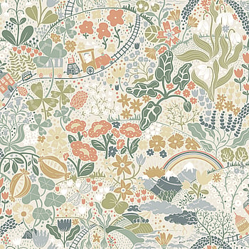 Galerie Wallcoverings Product Code 29029 - Resan Wallpaper Collection - Green Colours -  