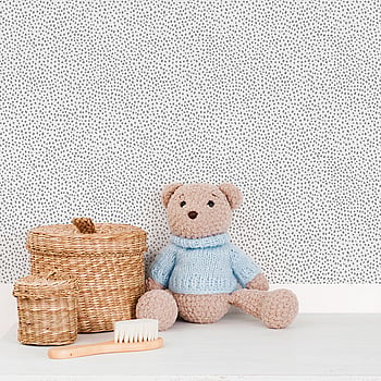 Galerie Wallcoverings Product Code 294-5 - Bambino Wallpaper Collection - White/Black Colours -  