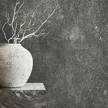 Galerie Wallcoverings Product Code 34271 - Urban Textures Wallpaper Collection - Black  Silver Colours -  