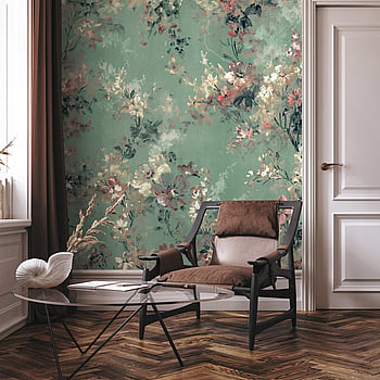 Galerie Wallcoverings Product Code 35096 - City Romance Wallpaper Collection - Green Colours -  